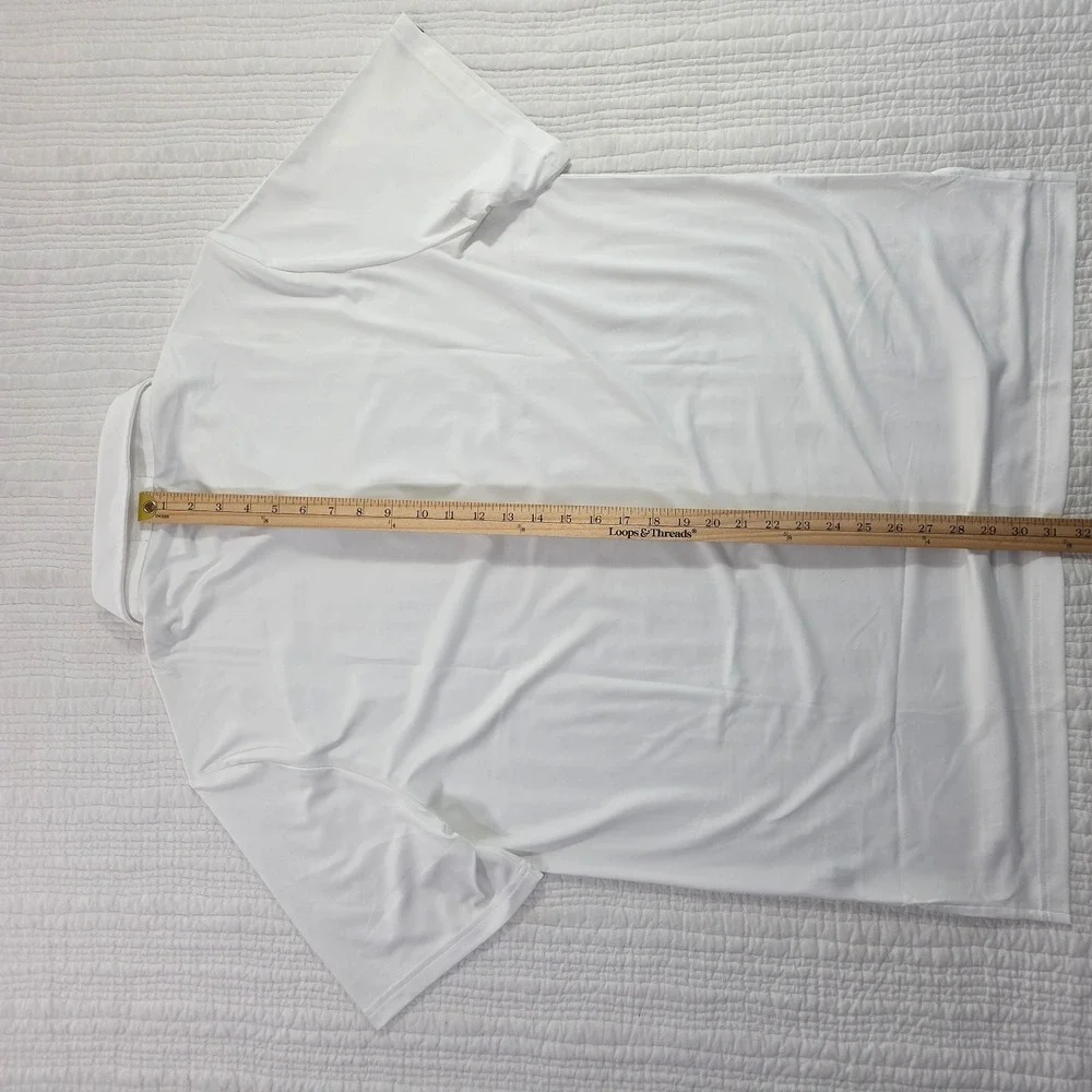Ralph Lauren RLX Performance Golf Polo Wicking Men's XL White NEW Tennis NWT